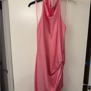Gianni Bini Vibrant Pink Backless Dress